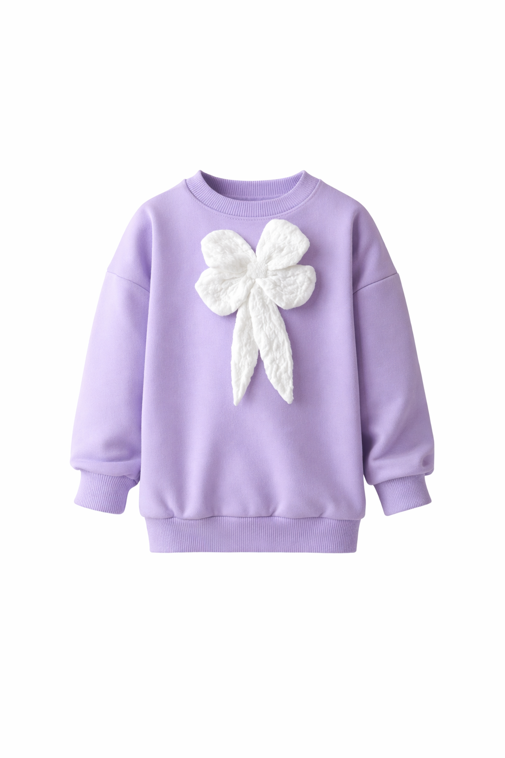 Lila 2 Li çicek Desenli Takım