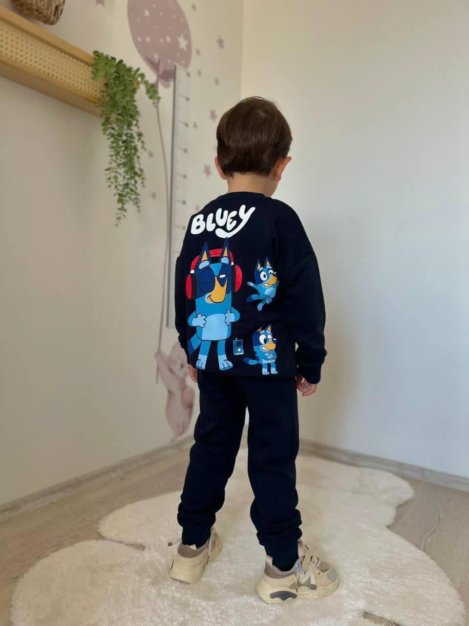 Lacivert Bluey Eşofman Takımı