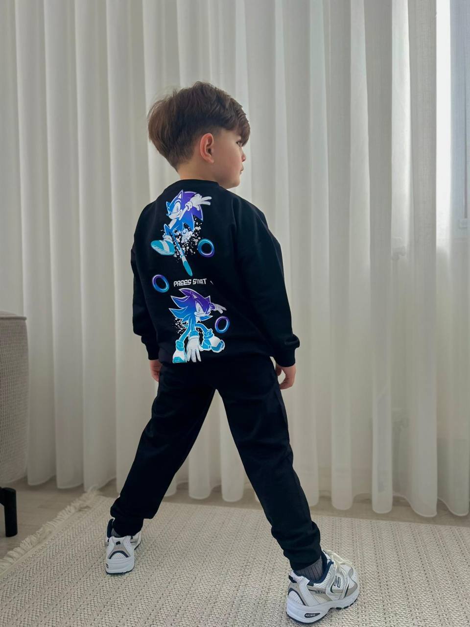 Sonıc Siyah Eşofman Takımı