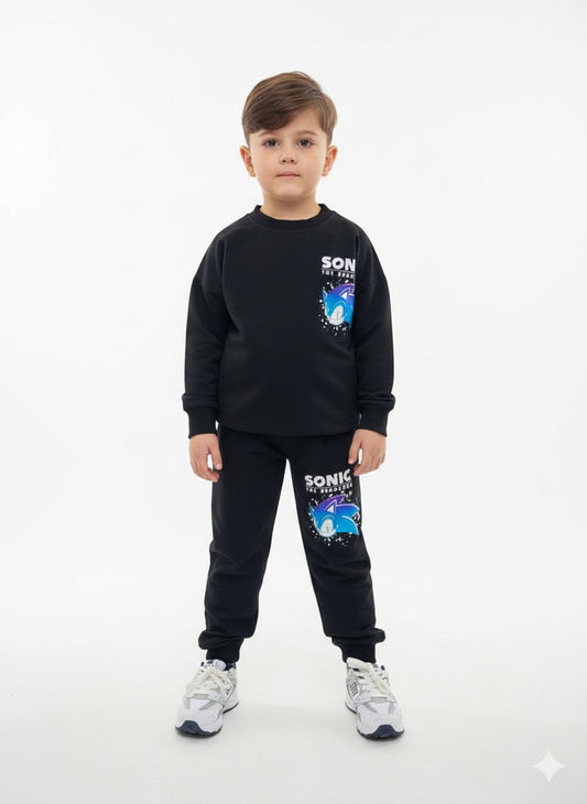 Sonıc Siyah Eşofman Takımı