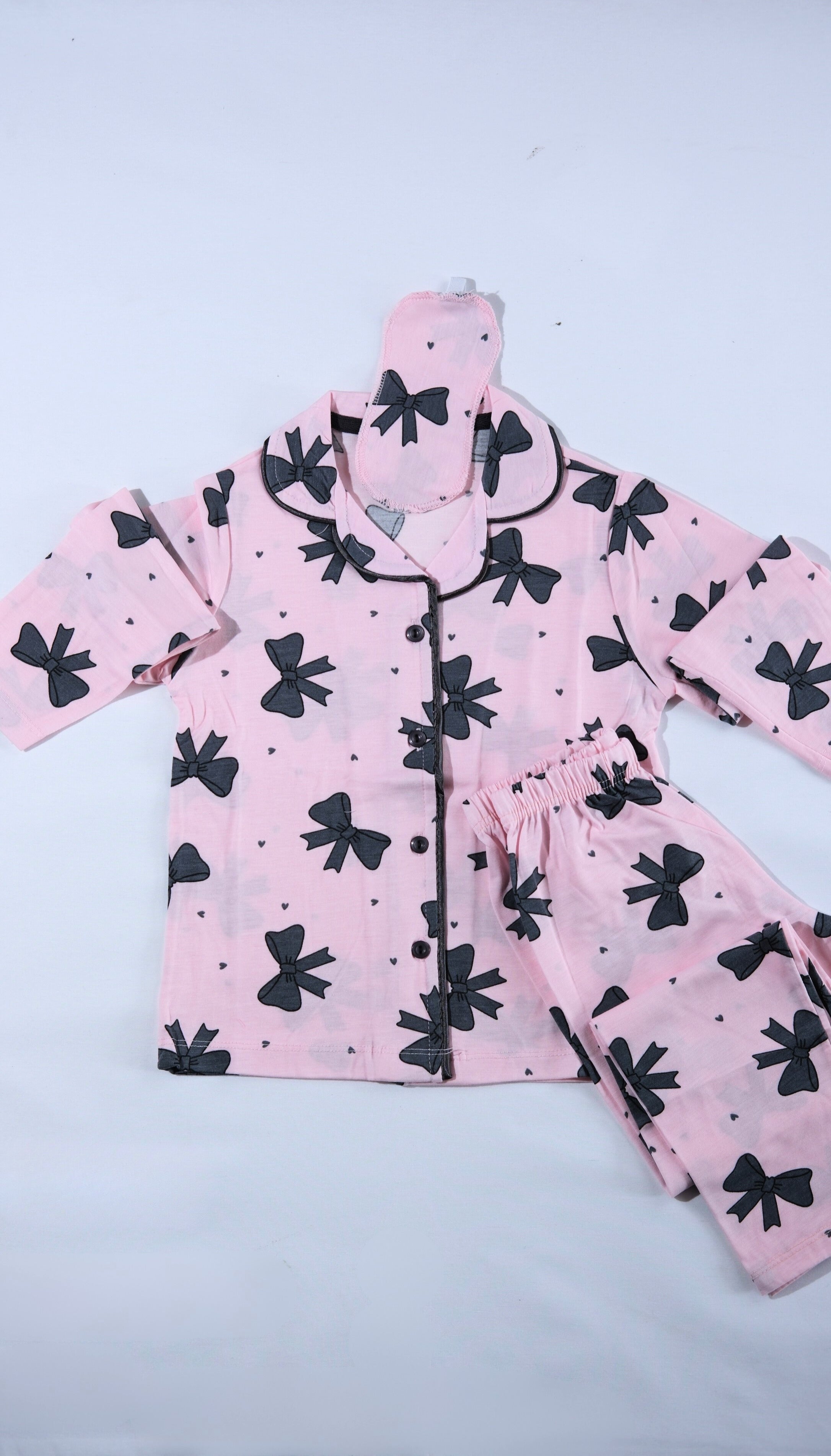 Fiyonk Baskılı Pijama Takımı