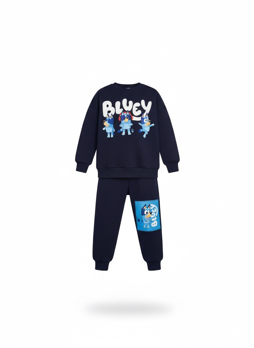 Lacivert Bluey Eşofman Takımı