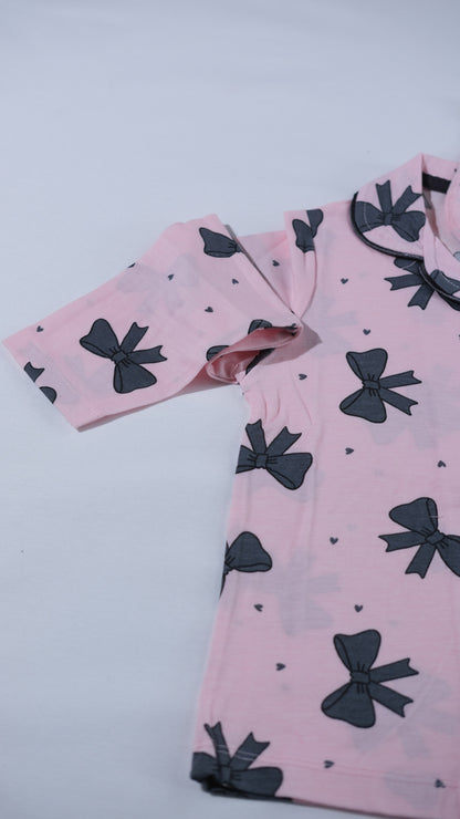 Fiyonk Baskılı Pijama Takımı